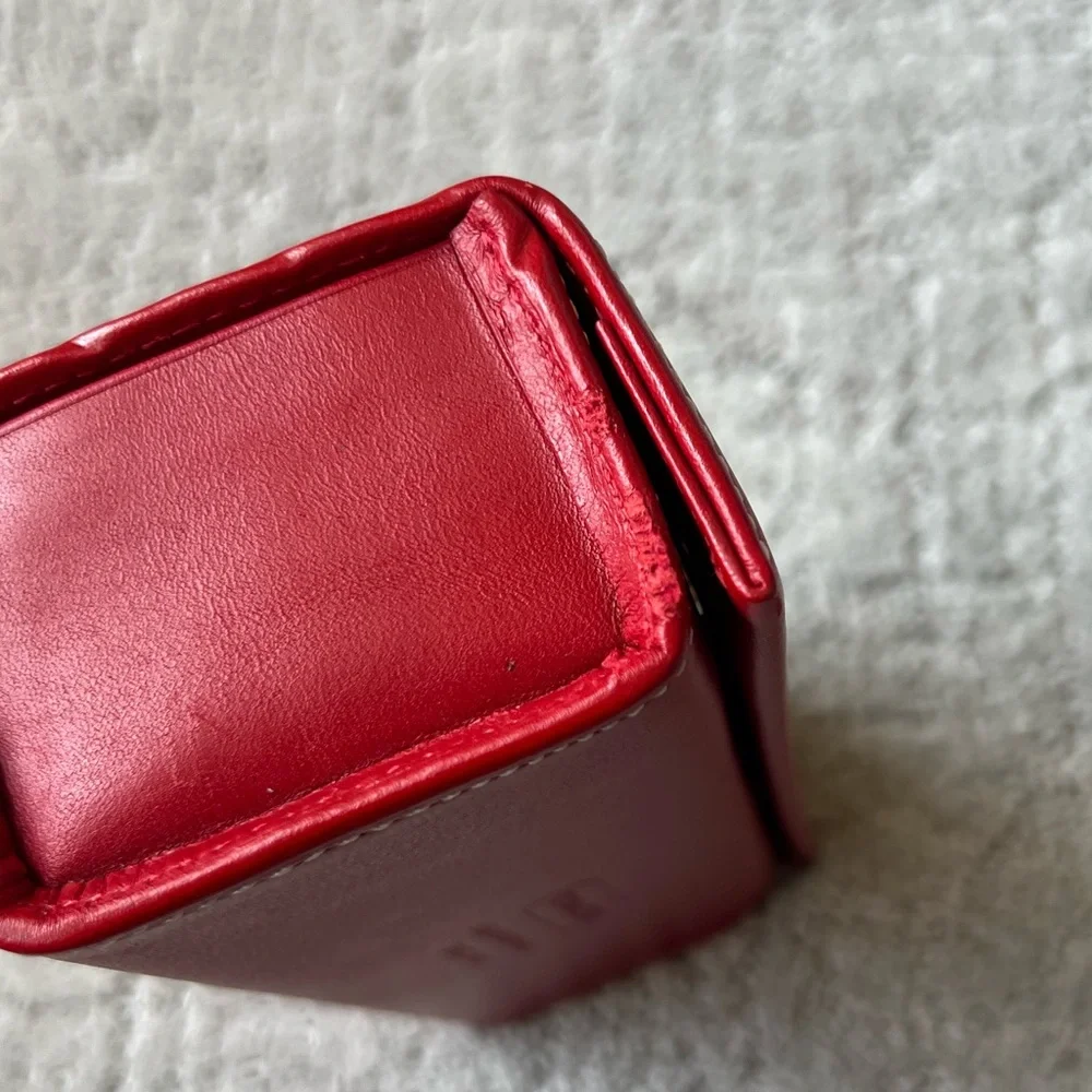 Coach Red Leather Glasses Case - Picture 11 of 12